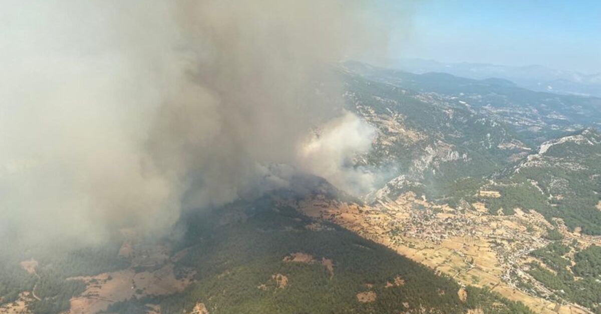 Muğla, İzmir ve Antalya’da orman yangınları