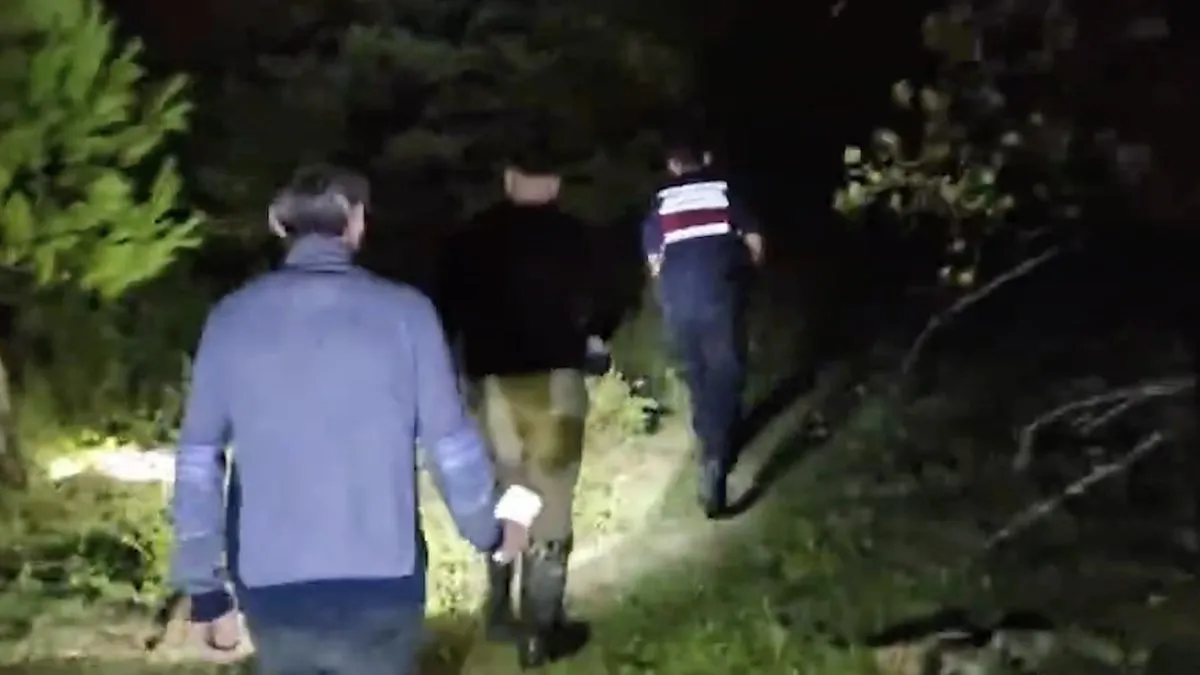 Yer Kastamonu Cide: Ormanda kaybolan 2 kişi 18 saat sonra bulundu!