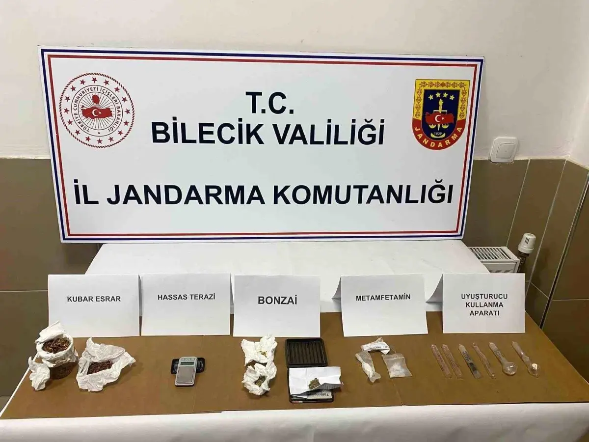 Bilecik’te Uyuşturucu Operasyonu: 5 Gözaltı