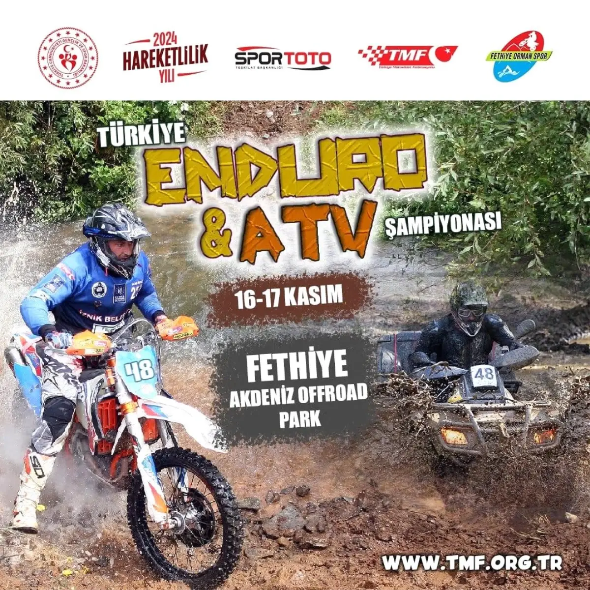 2024 Enduro ve ATV Şampiyonası Fethiye’de