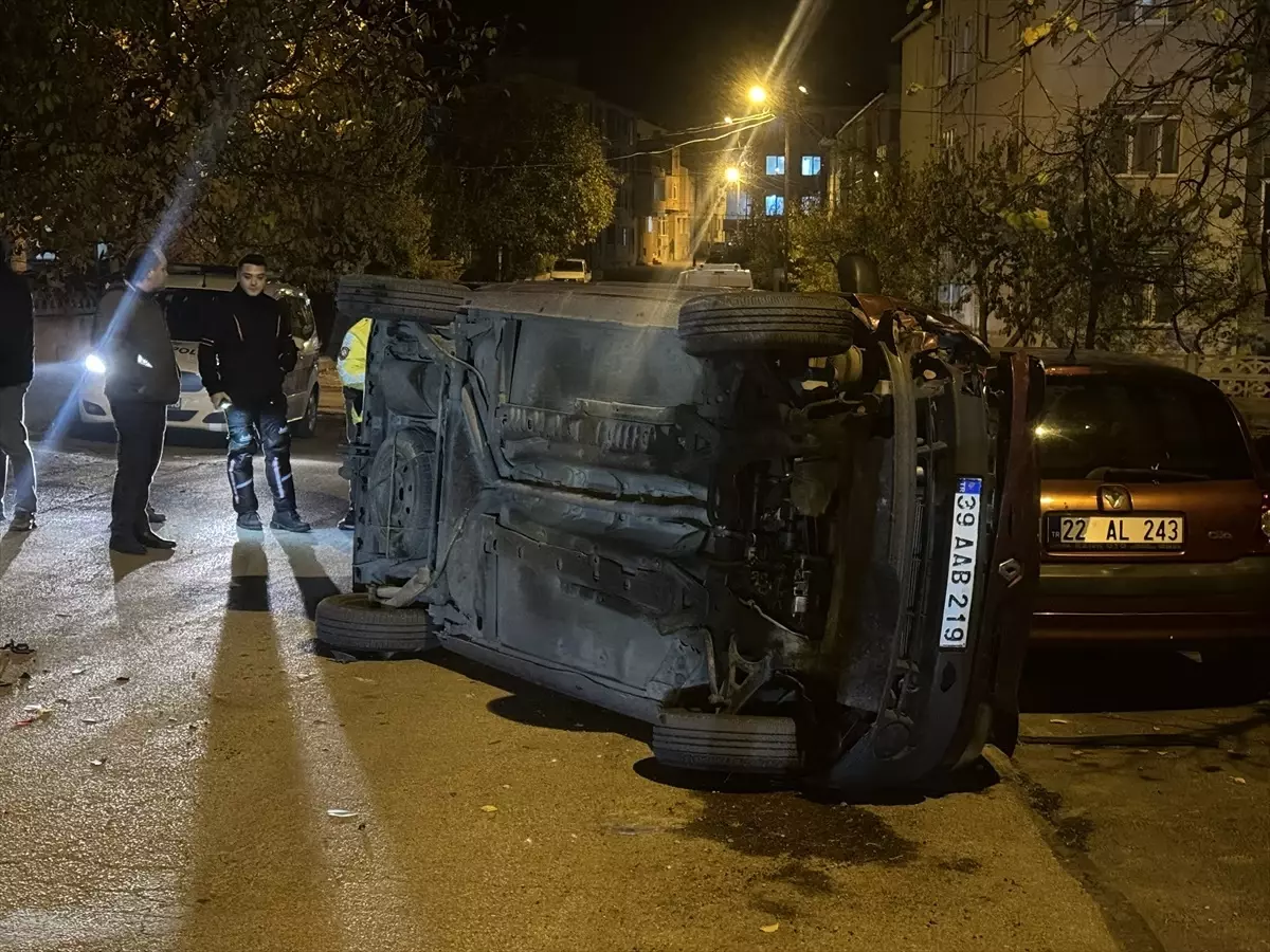 Kırklareli’nde Trafik Kazası: Sürücü Kaçtı