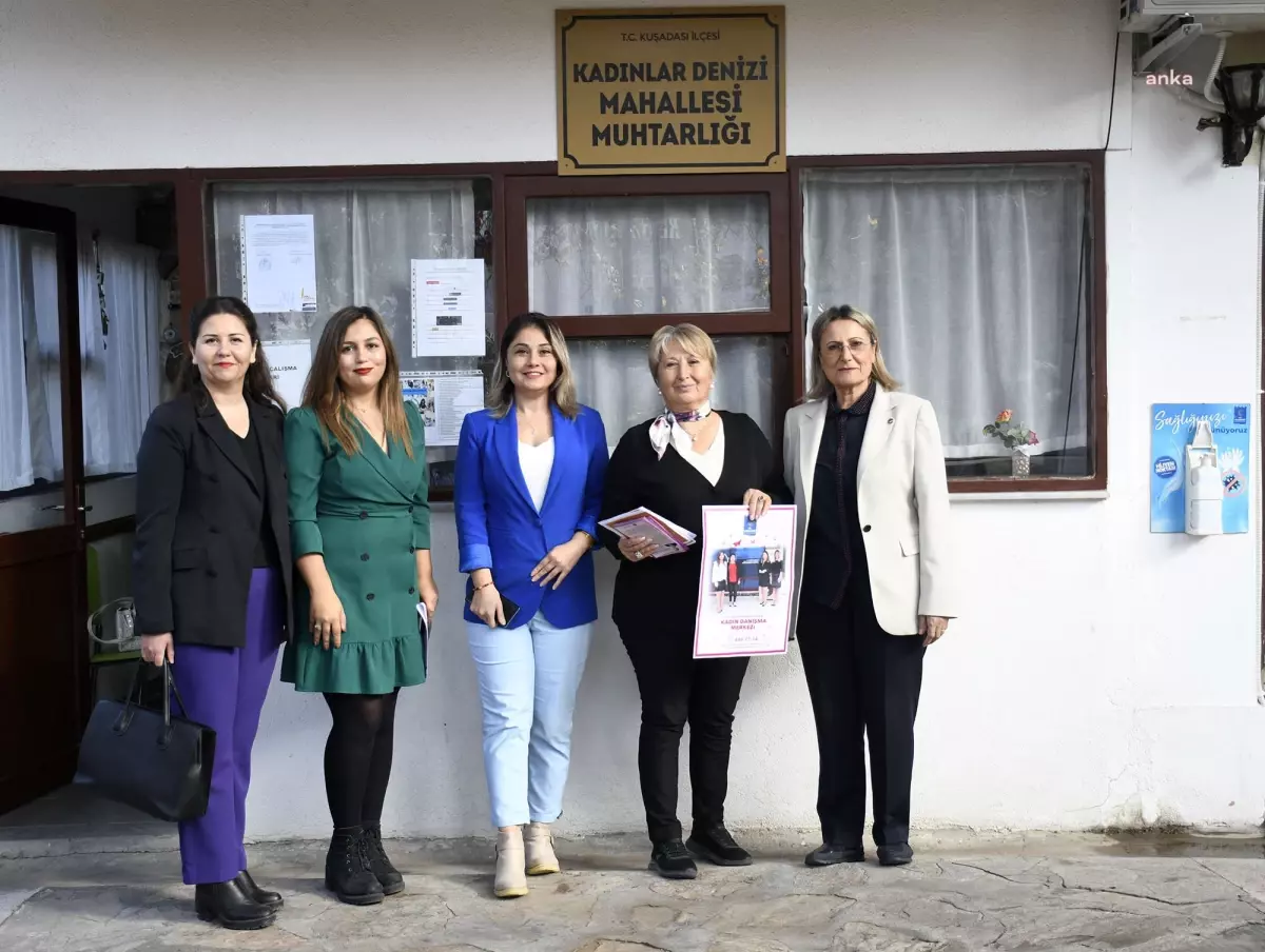 Kuşadası Belediyesi’nden Kadına Yönelik Şiddetle Mücadele Çalışmaları