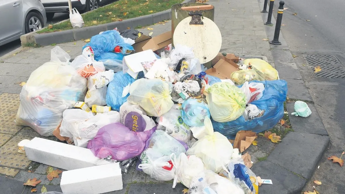 Maltepe’de çöp isyanı