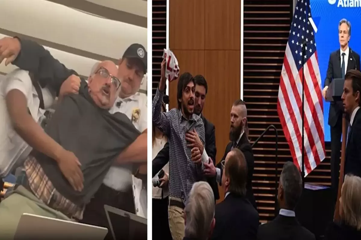 Blinken’e son konuşmasında ‘siyonizm’ protestosu: Bu soykırıma neden izin verdiniz?