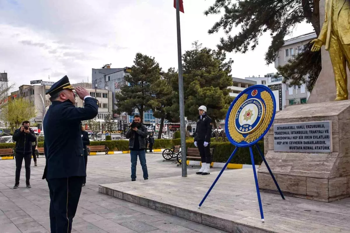 Van’da Polis Teşkilatının Yıldönümü Kutlandı